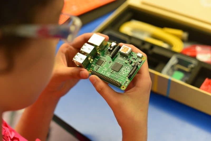 Kano kits in a Hopkins classroom